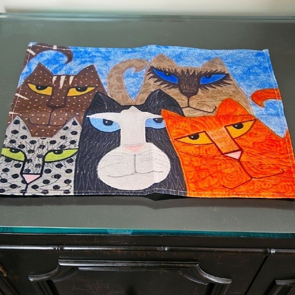 NWOT Kitty Cat Placemats